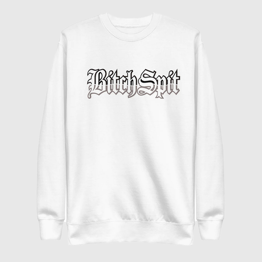 SPLIT TITLE SWEATSHIRT